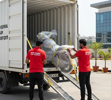 Recent bike relocation project by New Verma Car Transport