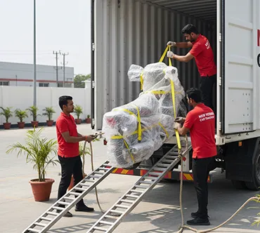 Bike relocation process by New Verma Car Transport