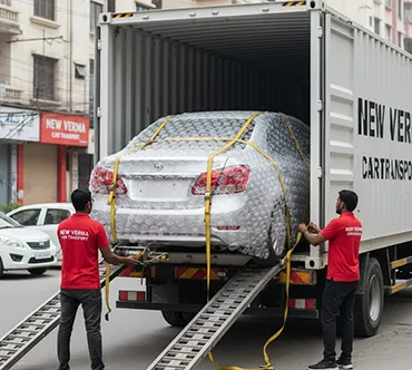 Recent car relocation project by New Verma Car Transport