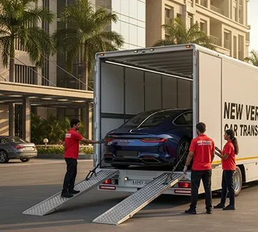 Luxury car relocation by New Verma Car Transport