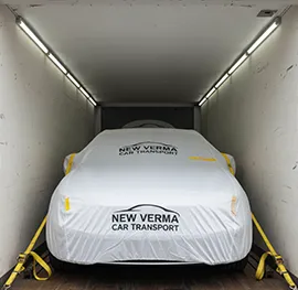 Vehicle transit insurance certificate with New Verma Car Transport
